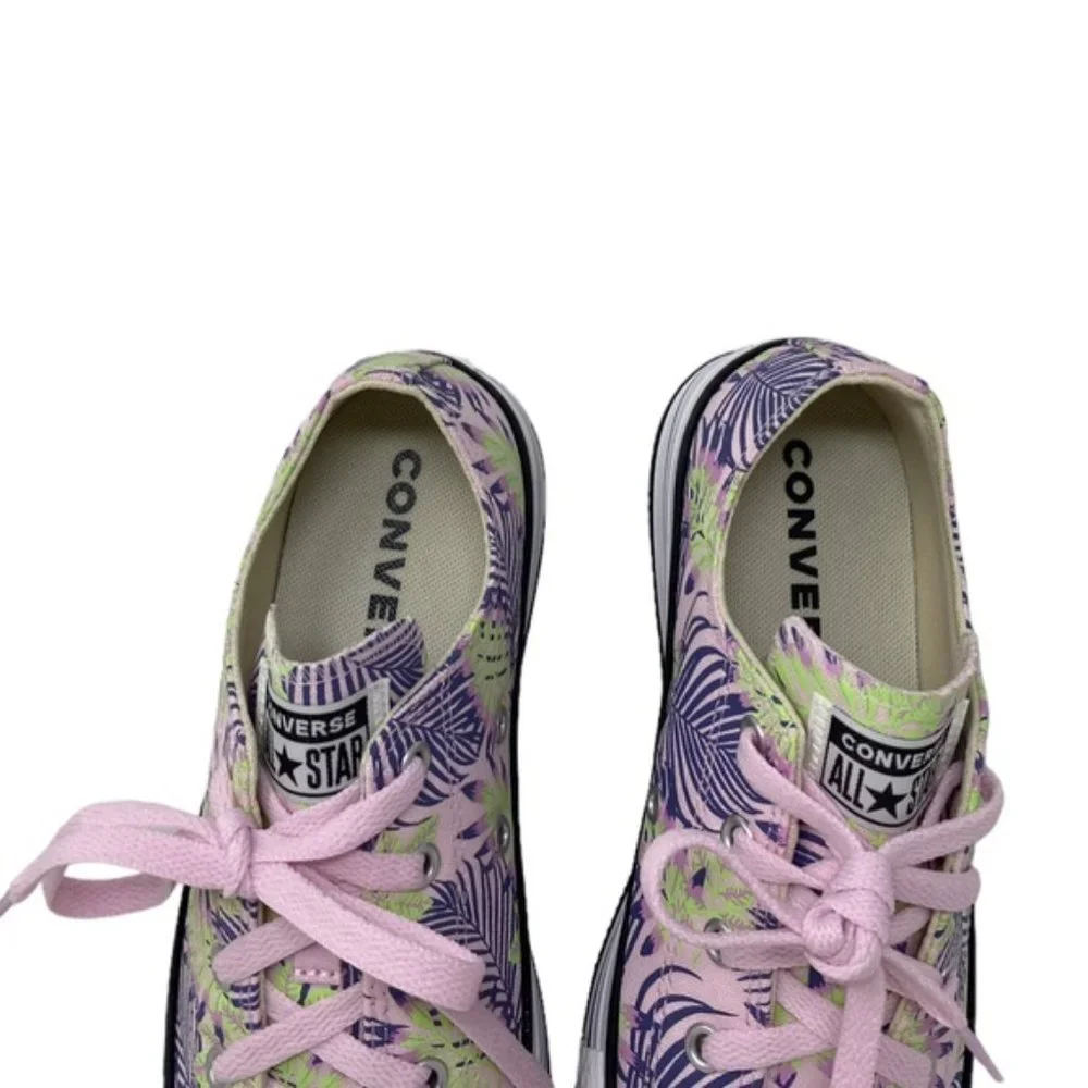 Converse Ctas Eva Lift OX Platform Low Sneakers Canvas Kids Women Pink A01200F